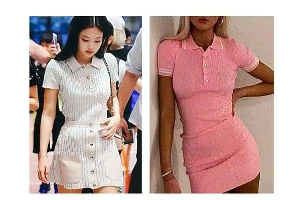 polo dress outfit idea