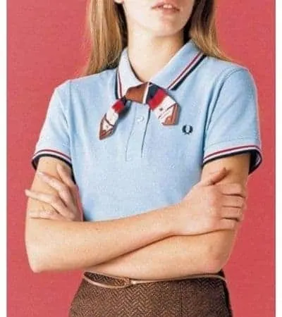 How to make a polo shirt look more feminine
