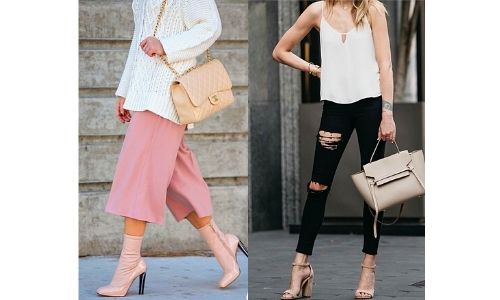 What to wear with beige heels