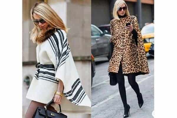 How to wear a cape coat?