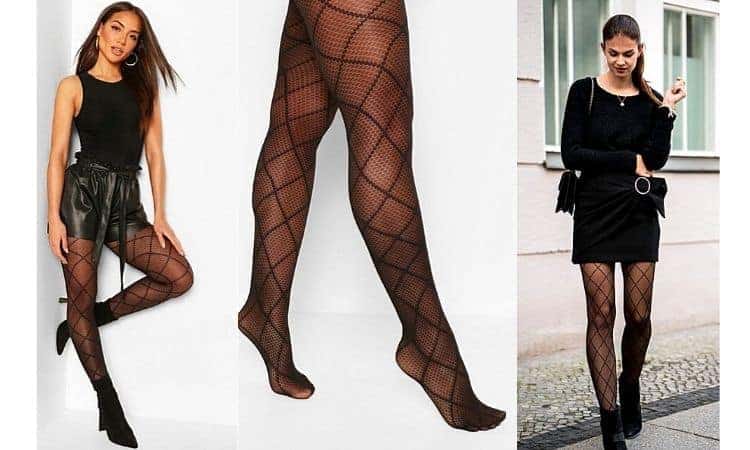How to wear fishnet tights without 