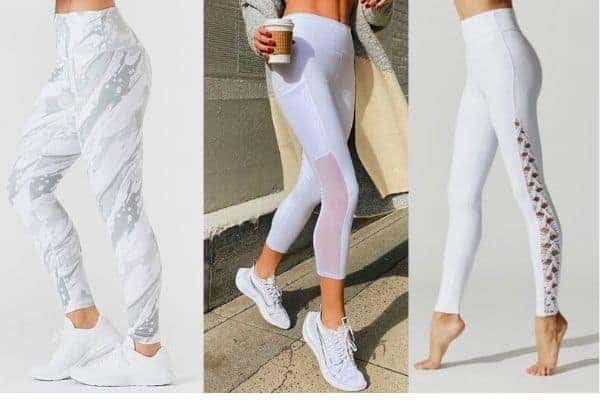 white leggings outfit ideas