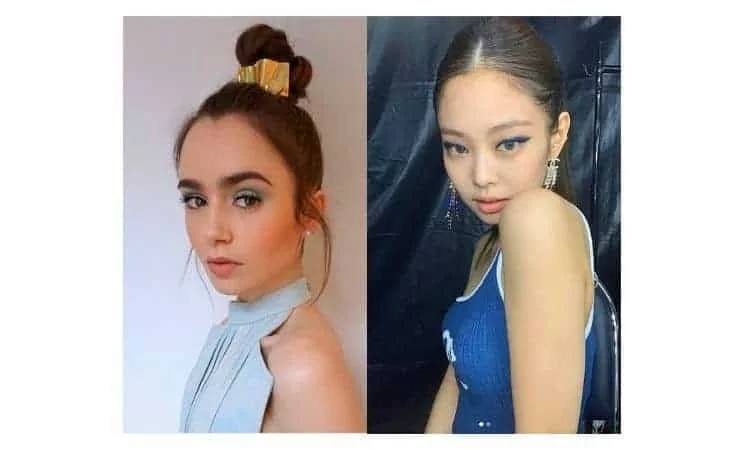 What to wear with blue eyeshadow