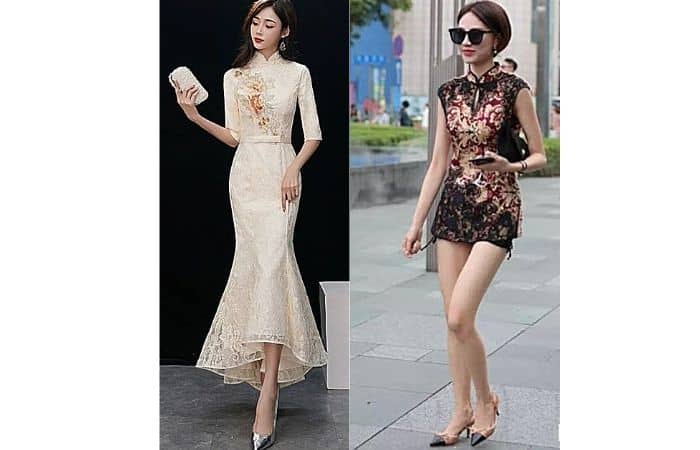 What shoes to wear with qipao?