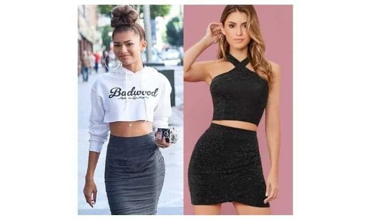 how to wear a bodycon skirt casually and modest