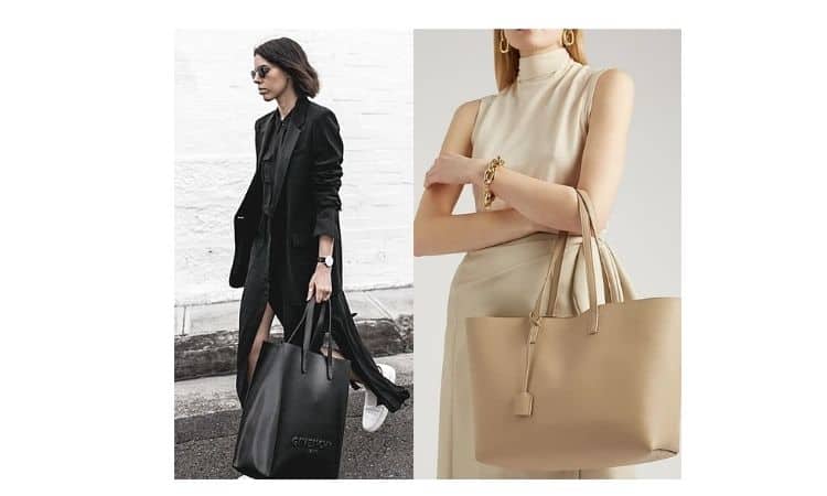 how to wear a tote bag
