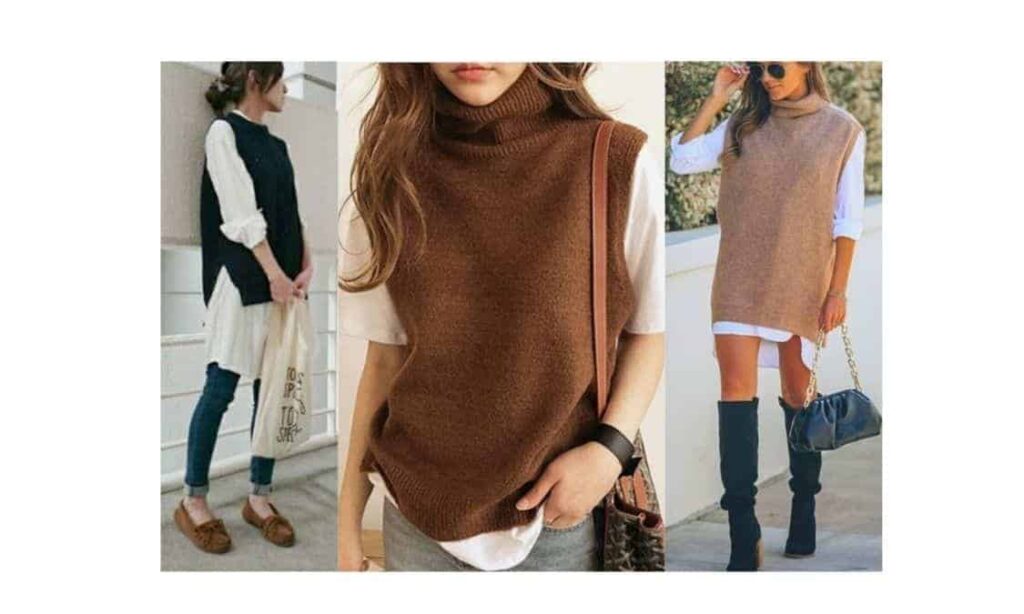 28 LOOKS in 2023 How to wear a sleeveless turtleneck? LADYREFINES♥