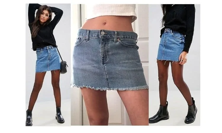 WHAT TO WEAR WITH A DROP WAIST / low waist SKIRT