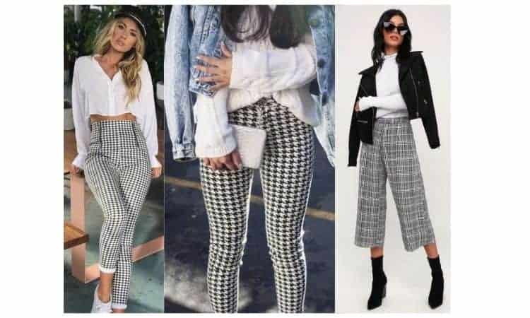 22 looks in 2022]]what to wear with houndstooth pants? | Lady Refines