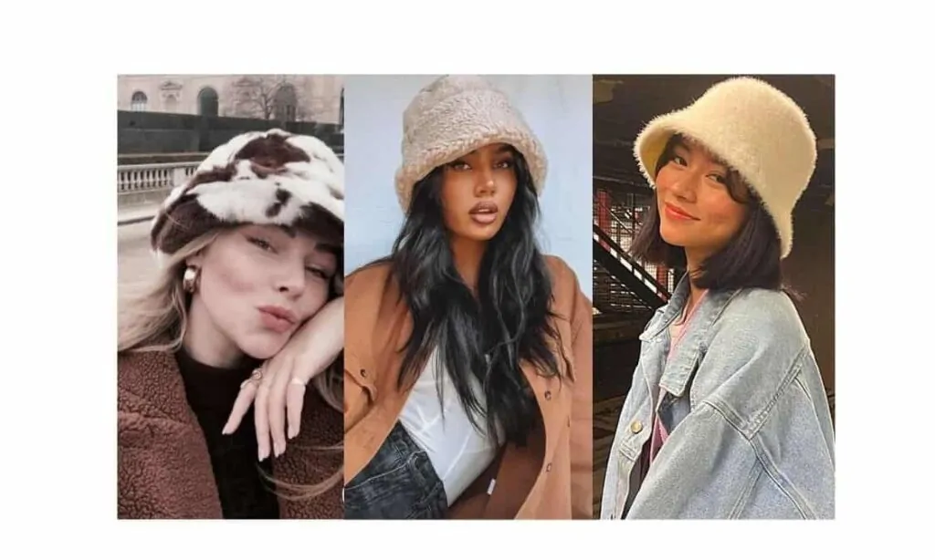 how to wear a bucket hat girl outfit fashion tips