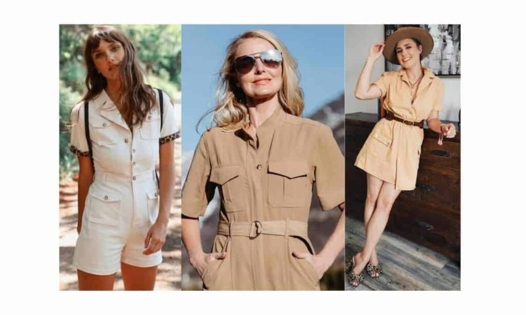 what to wear with a utility dress