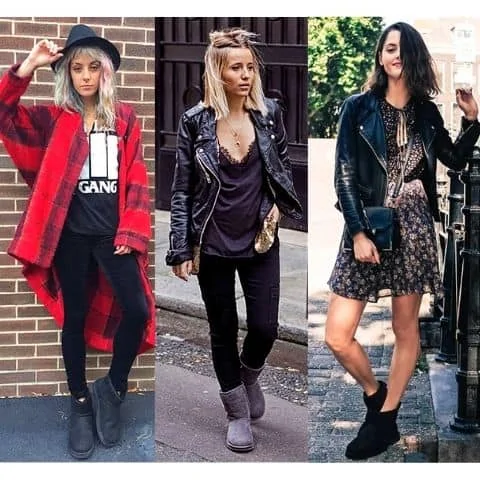 how to wear UGG boots, wear UGG boots street style
