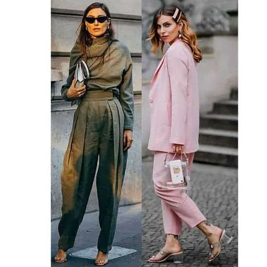 what to wear with clear heels - women outfit style