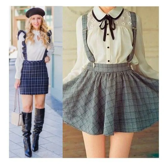 what to wear with suspenders girl, women outfits with suspenders