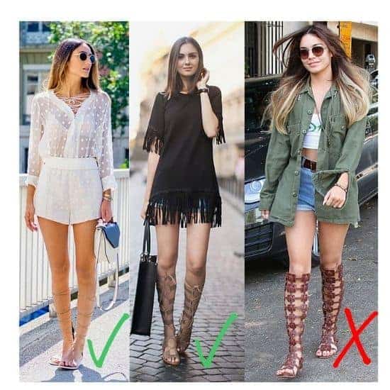 what to wear with gladiator sandals ladies , gladiator outfit tips