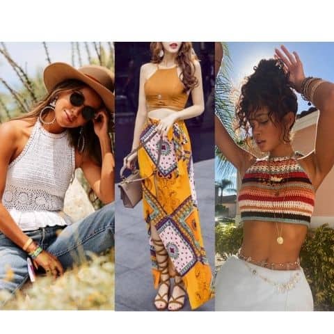 how to style a halter top - halter top outfit ideas