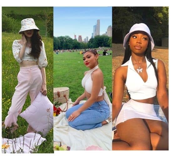 what to wear for picnic baddie style, picnic outfit ideas