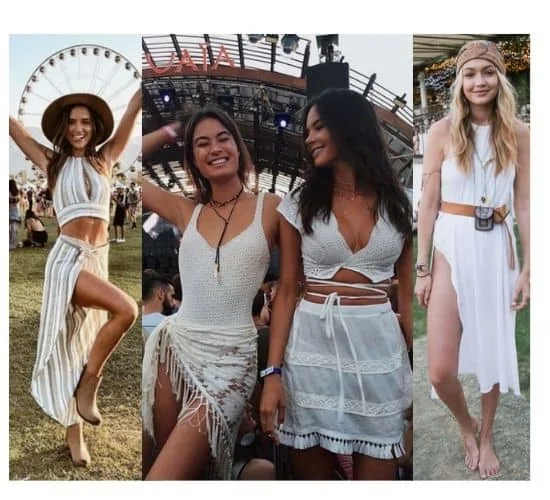 what to wear with coachella, music festival outfits ladies