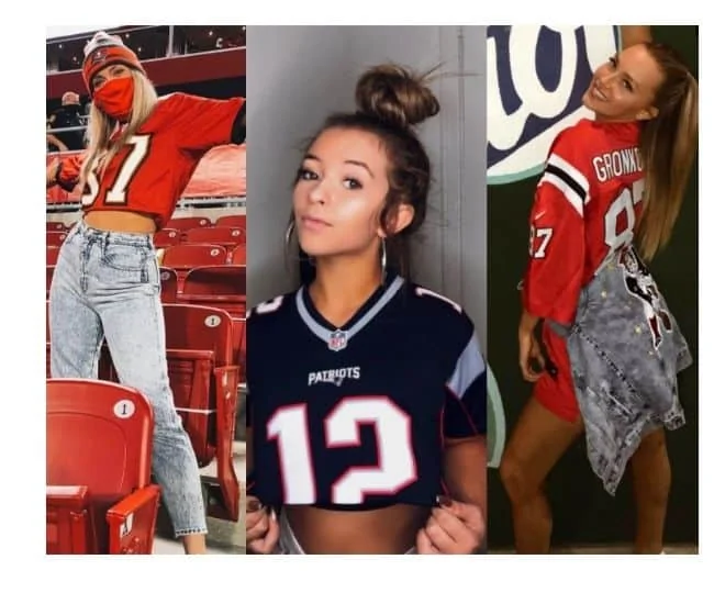 cute super bowl outfit ideas, super bowl outfit party ideas ladies
