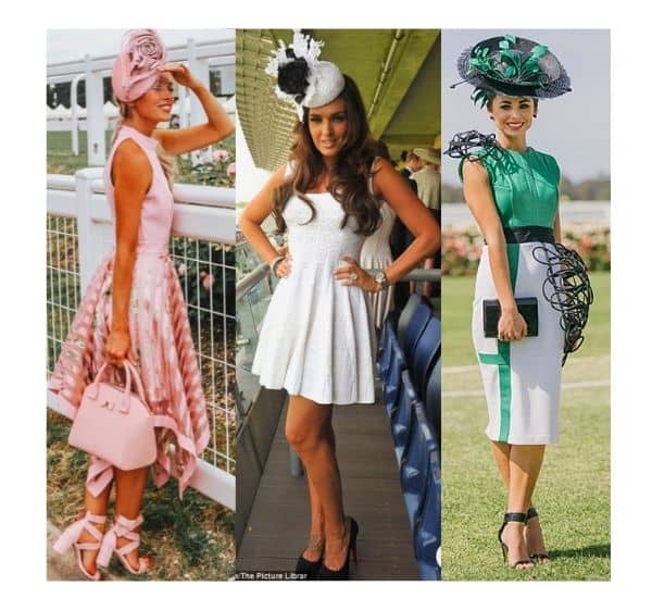 KENTUCKY DERBY OUTFITS FOR LADIES, derby party monochromatic outfits