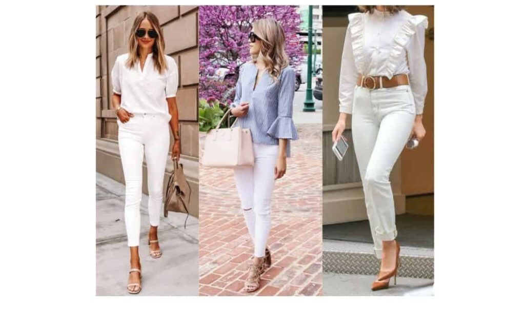 HOW TO WEAR A BLOUSE WITH JEANS