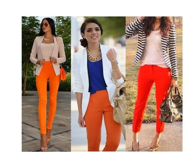 WHAT TO WEAR WITH ORANGE SHORTS & PANTS