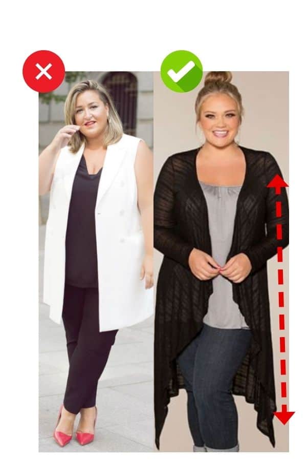clothes & slimming tips that flatter a plus size figure