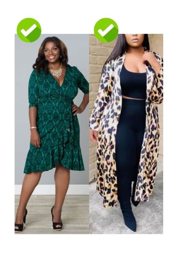 clothes & slimming tips that flatter a plus size figure