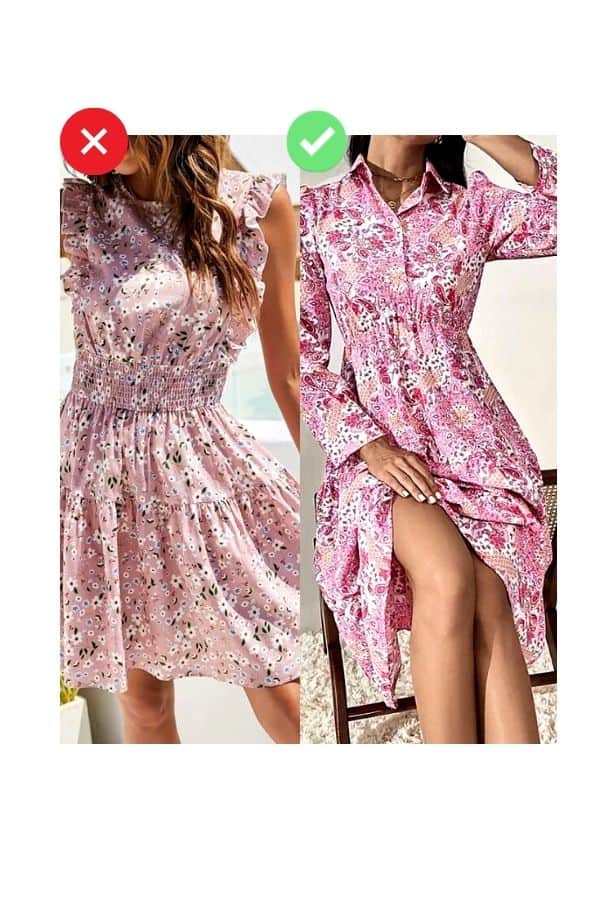  pink floral dress outfit ideas