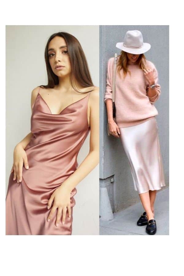 light pink dress outfit ideas