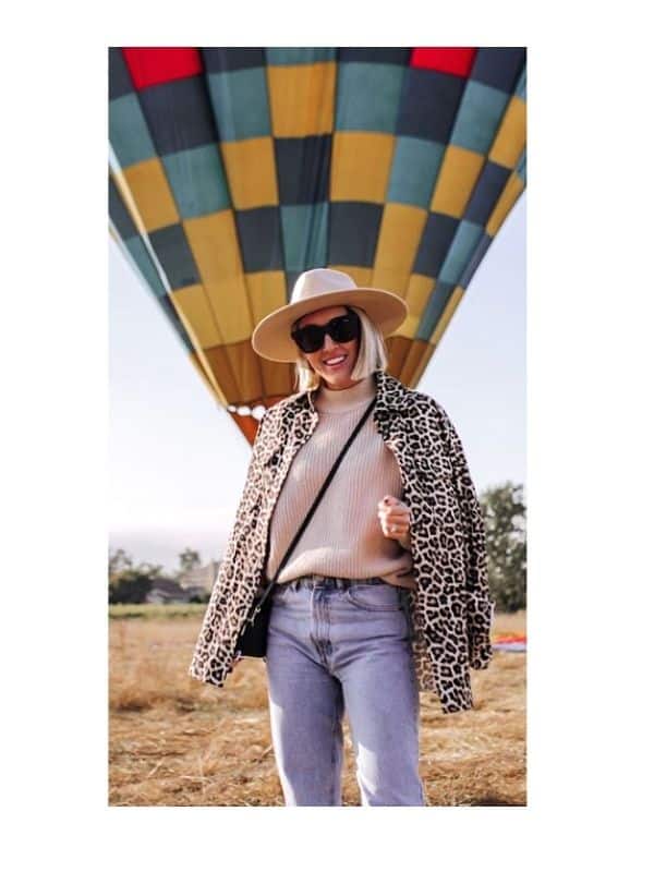 hot air balloon ride outfit