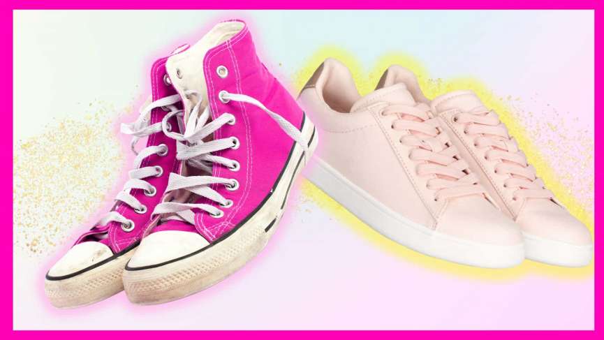 28 STYLISH COMBOS 2023: How to wear pink sneakers? - LADYREFINES♥