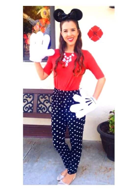Minnie mouse outfit ideas in pants