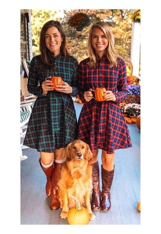 matchy friendsgiving outfit ideas