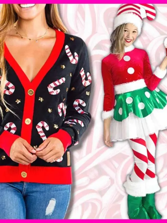 *2026* Candy cane outfit Ideas for Halloween & MORE! 20+ outfits!