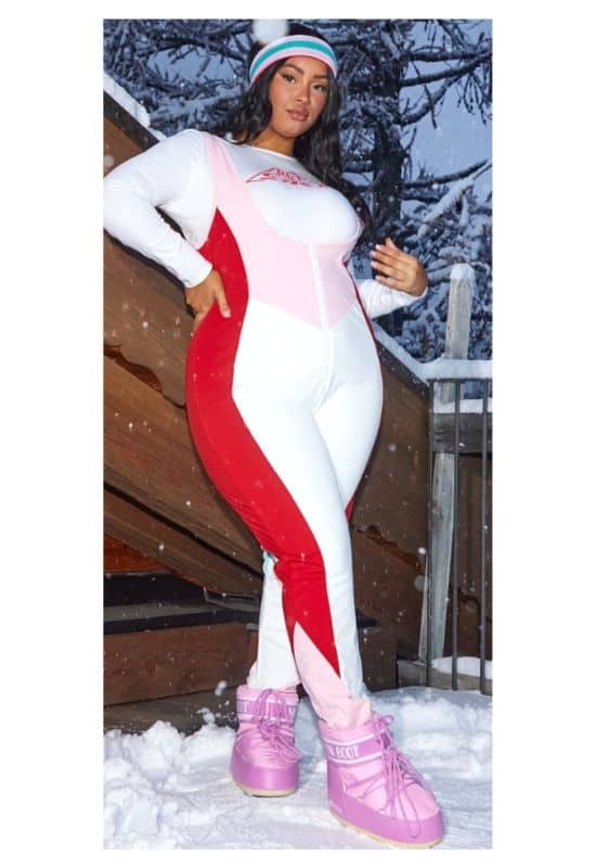 Cute snowboarding outfit plus size