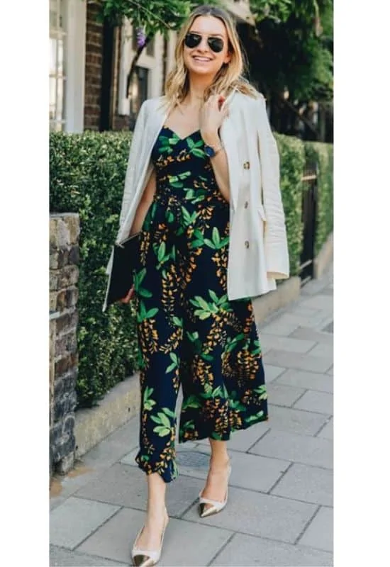 Winter rainy wedding guest attire