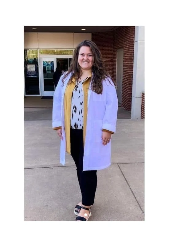 blouse for white coat ceremony