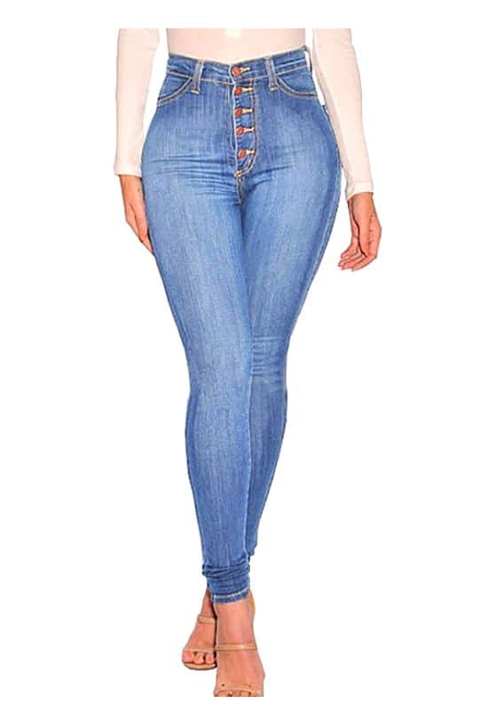 how to look feminine in jeans