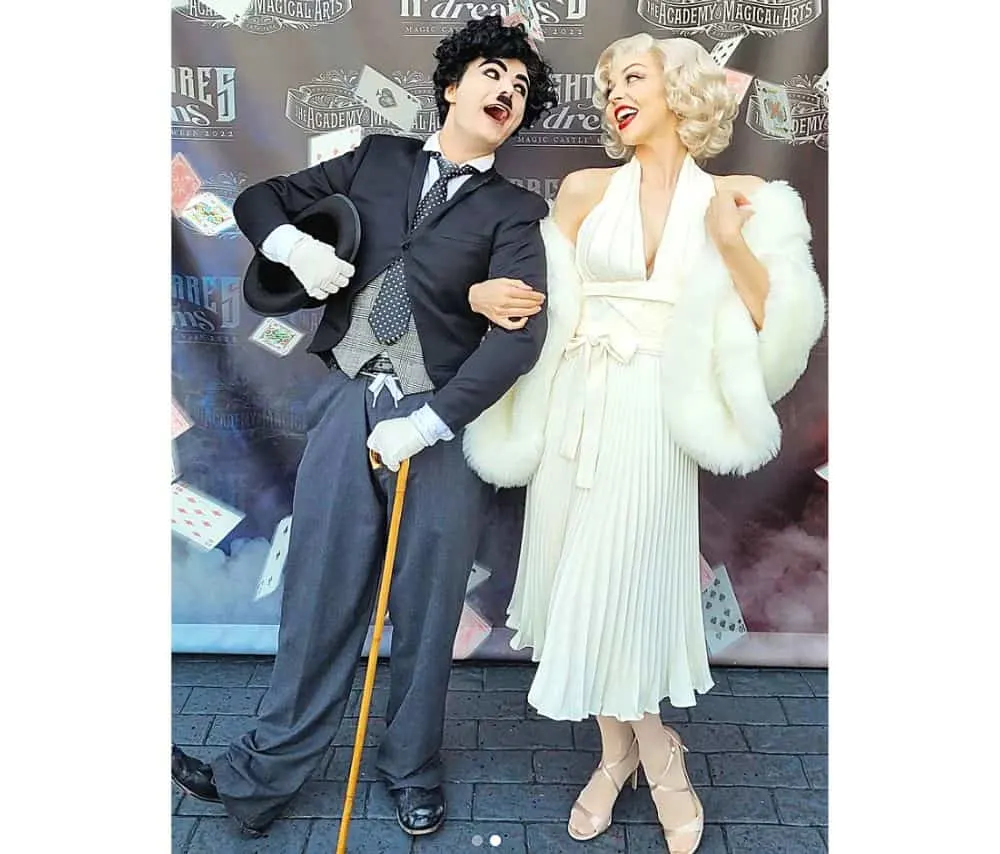 Wear vintage to magic castle