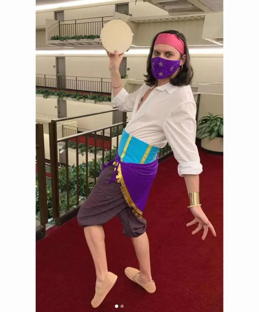 Unisex Esmeralda-inspired costume