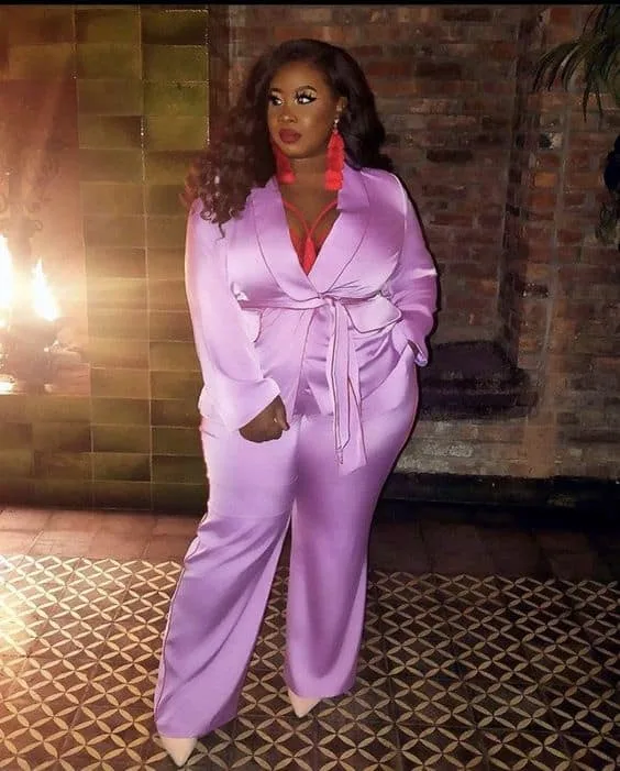 plus size 21st birthday outfits black women