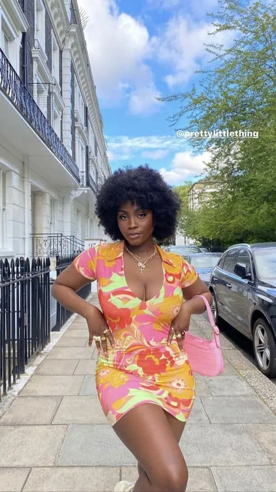 plus size 21st birthday outfits black women