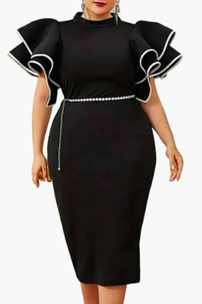 kentucky derby plus size dress