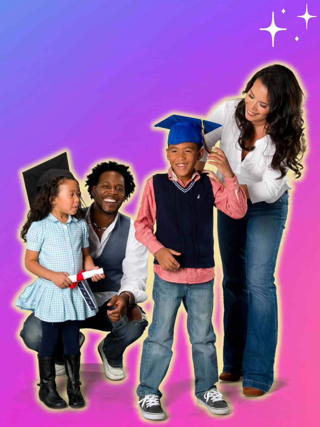 15 real-life looks to Kindergarten & preschool graduation + oddly specific  tips!