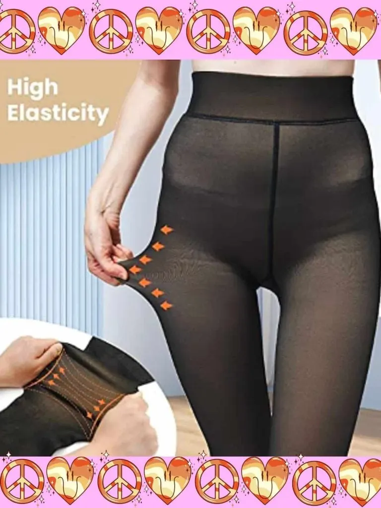 fake sheer pantyhose winter amazon