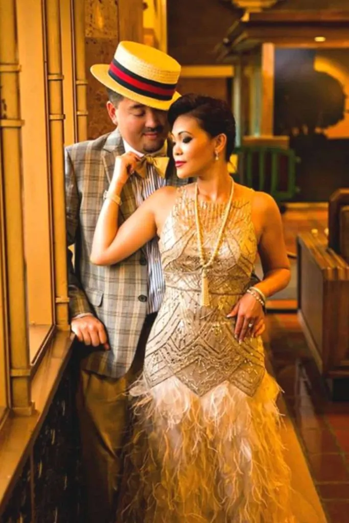 speakeasy party flapper dress