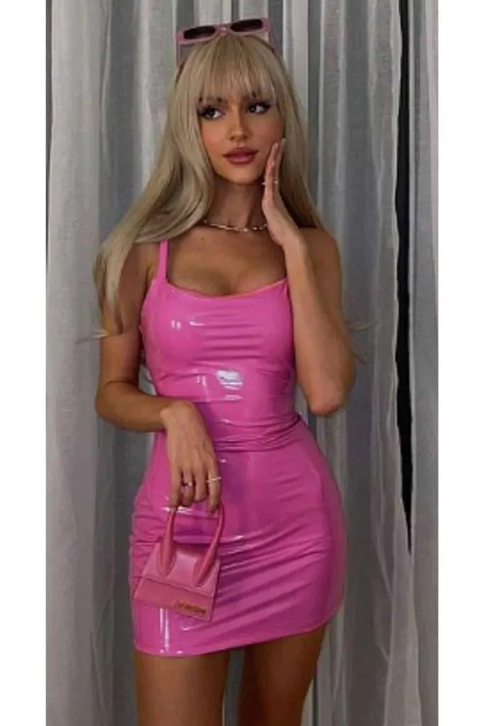 plastic barbie adult look