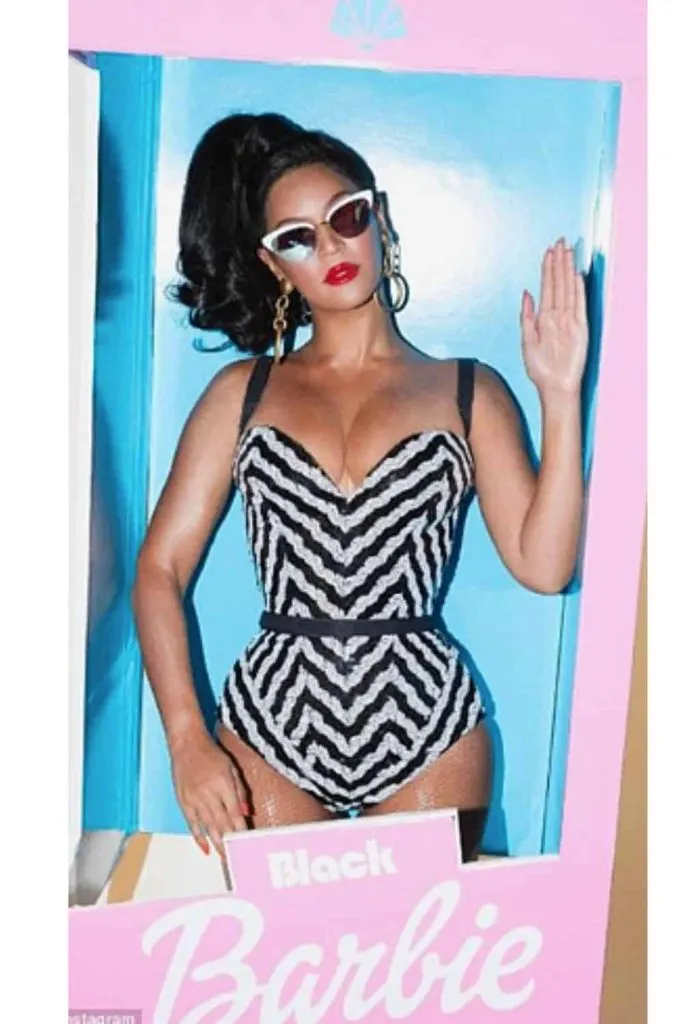 vintage barbie swimsuit costume