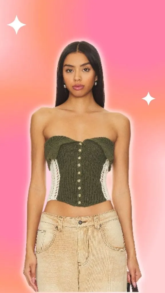 unique knit top Jaded london